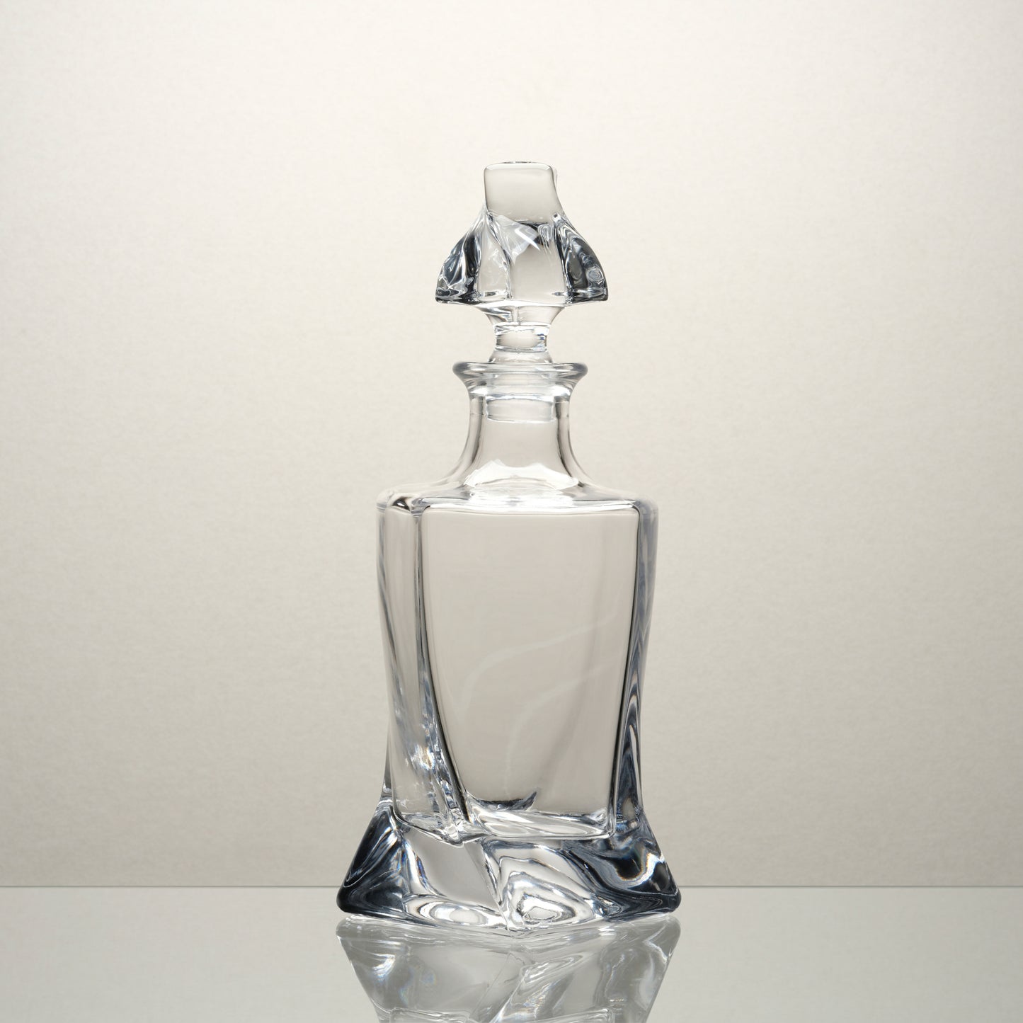 M&B Helix Crystal Whisky Decanter