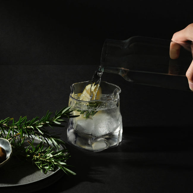 Malt and brew whiskey glasses
