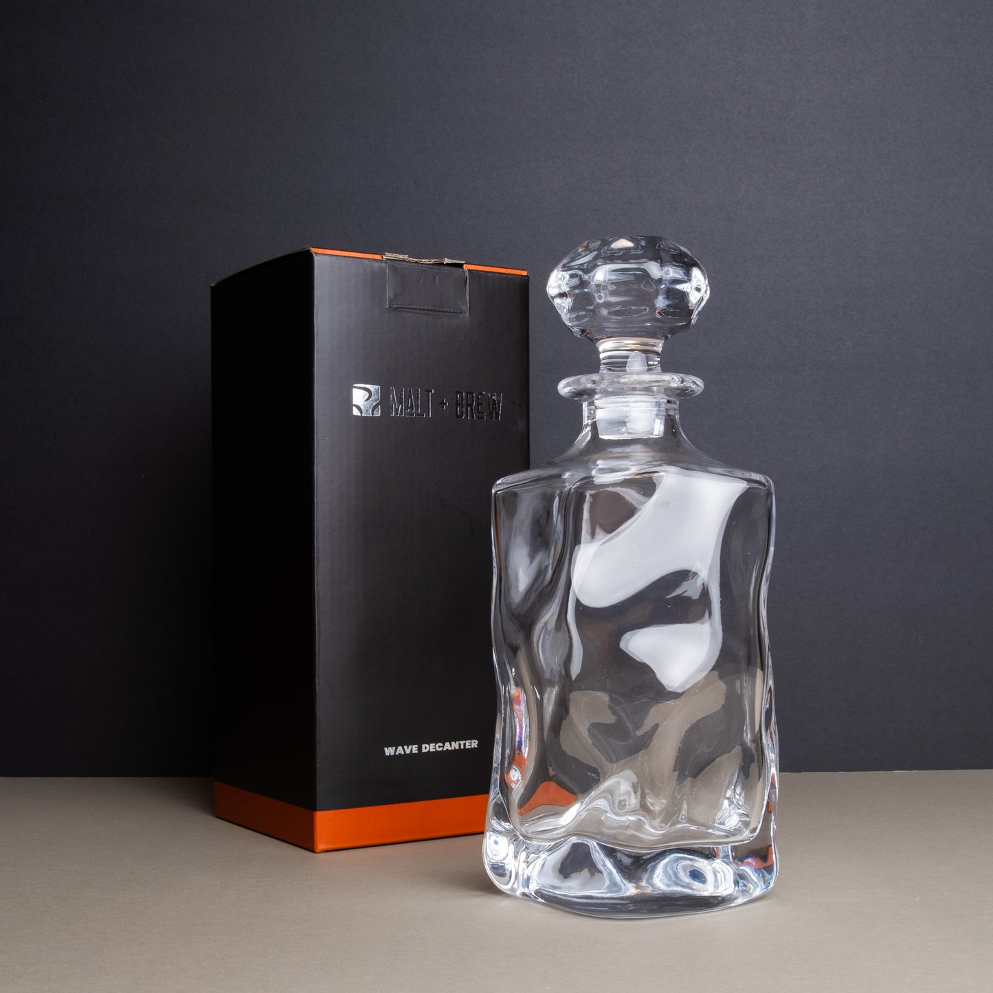 M&B Whisky Wave Decanter