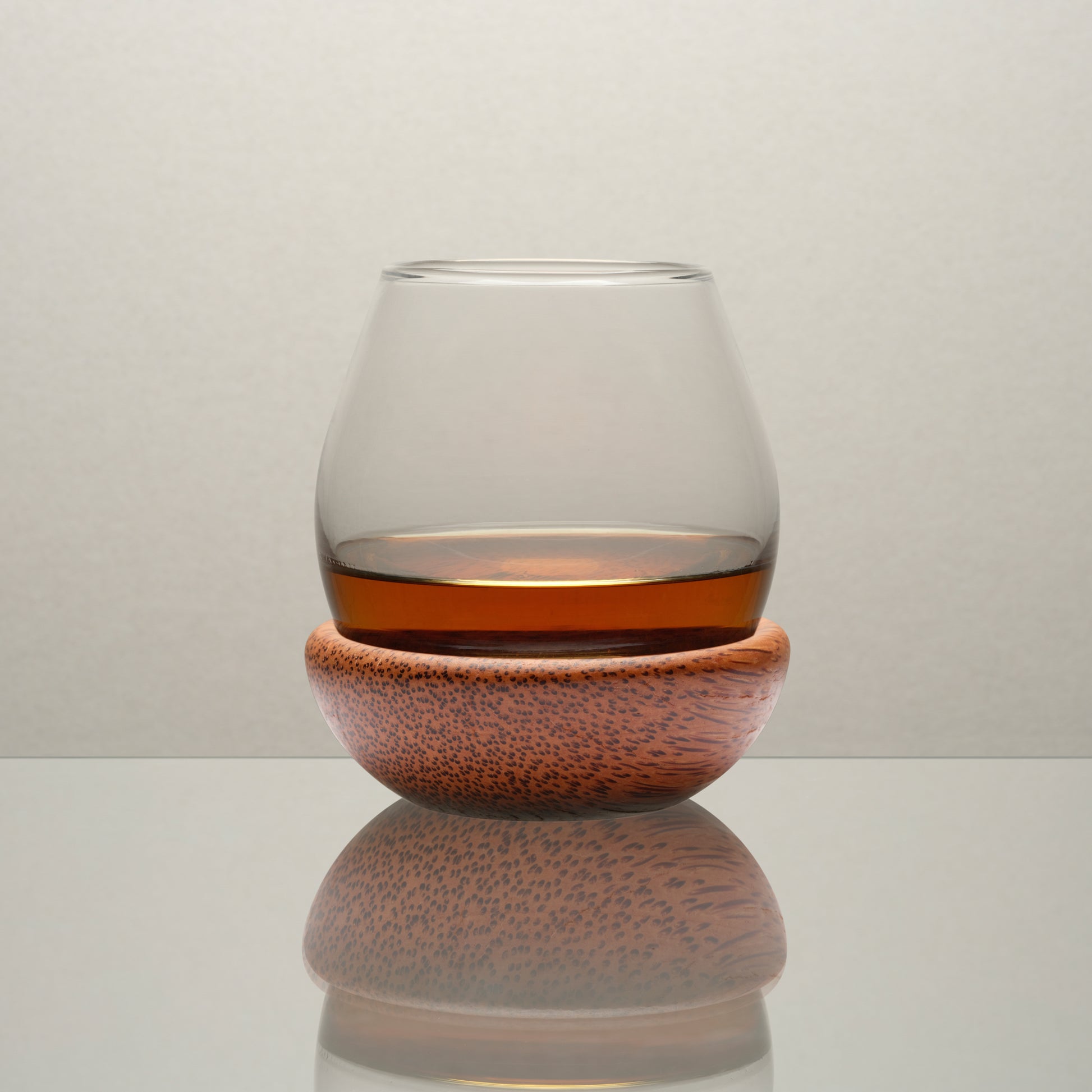 Japan Inspired Crystal Whisky Roll Glass