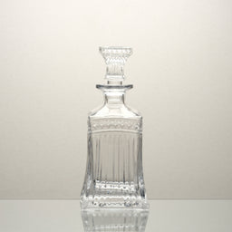 M&B Temple Crystal Whisky Decanter