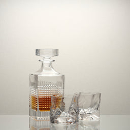 M&B Grampians Crystal Whisky Decanter